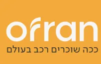 לוגו לבן של "אורן" על רקע כתום, עם הכיתוב "קבוצת אורן רבוע כחול" מתחתיו.